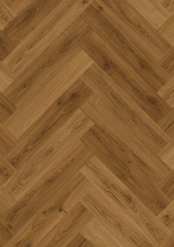 Вінілова підлога Quick Step Ciro Herringbone 40364 Дуб ботанічний карамельний