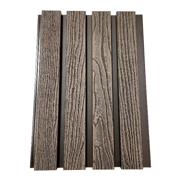 Фасадная реечная 3D панель Porch Mocca Brown