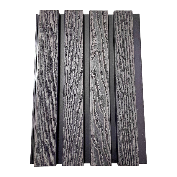 Фасадная реечная 3D панель Porch Stone Grey