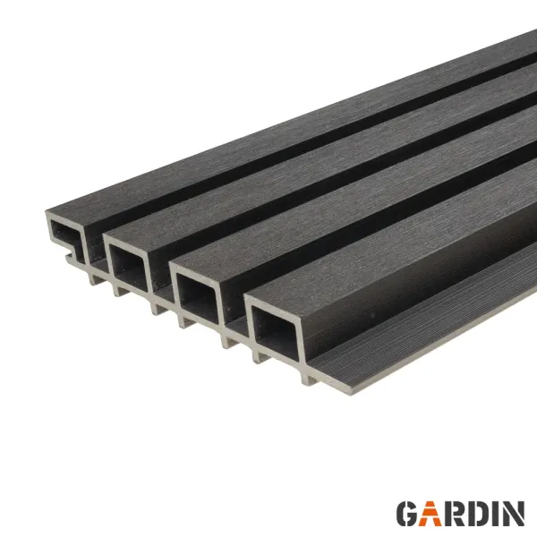 Композитная фасадна доска Gardin Deco Wall Dark Silver