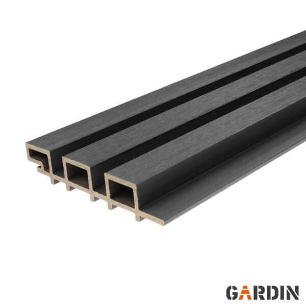 Композитна фасадна дошка Gardin Deco Wall Dark Silver