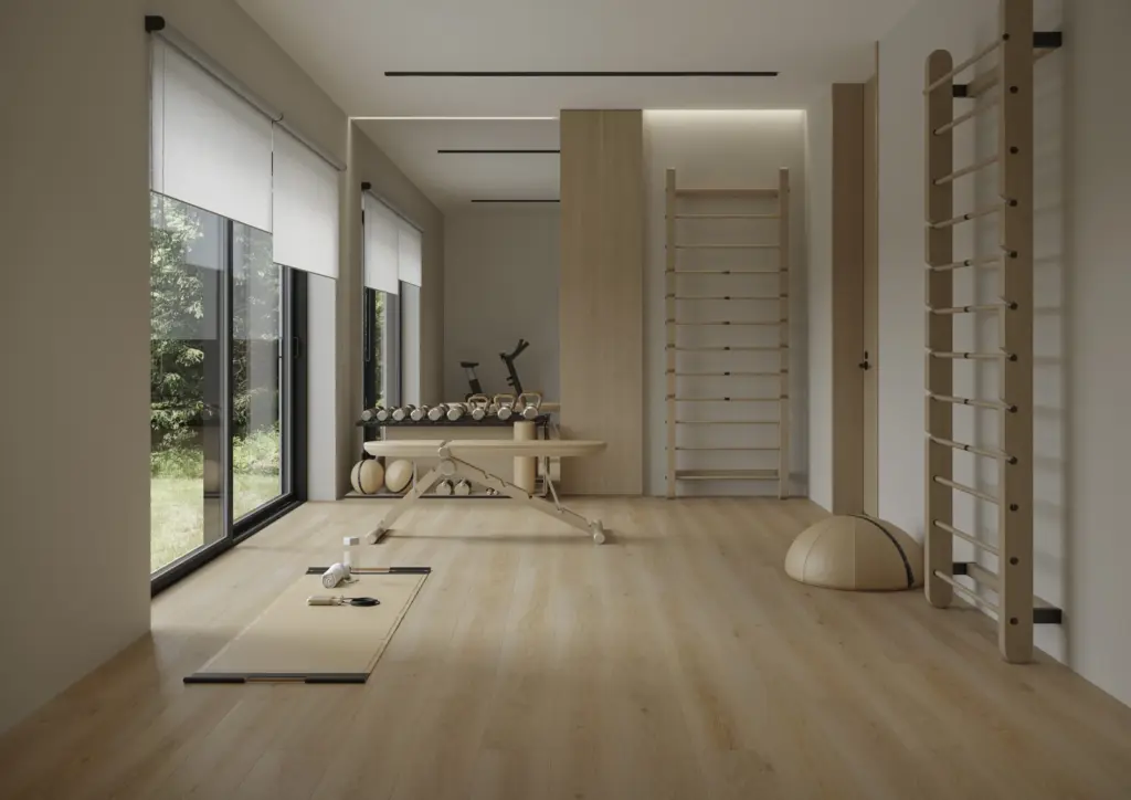 Фото об'єкта dab-migdalowy-home-gym-mp-scaled-1-1024x724