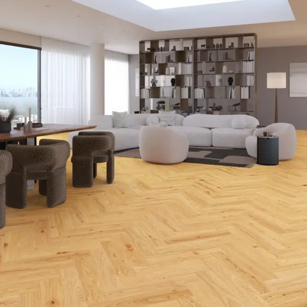 Вінілова підлога Barlinek Aura Line Herringbone Sophia Oak